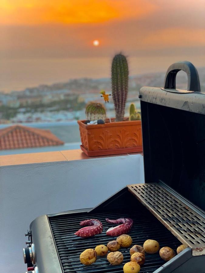 Bellarosa Sunset Ocean View In Costa Adeje With Airco, Garage Leilighet Eksteriør bilde
